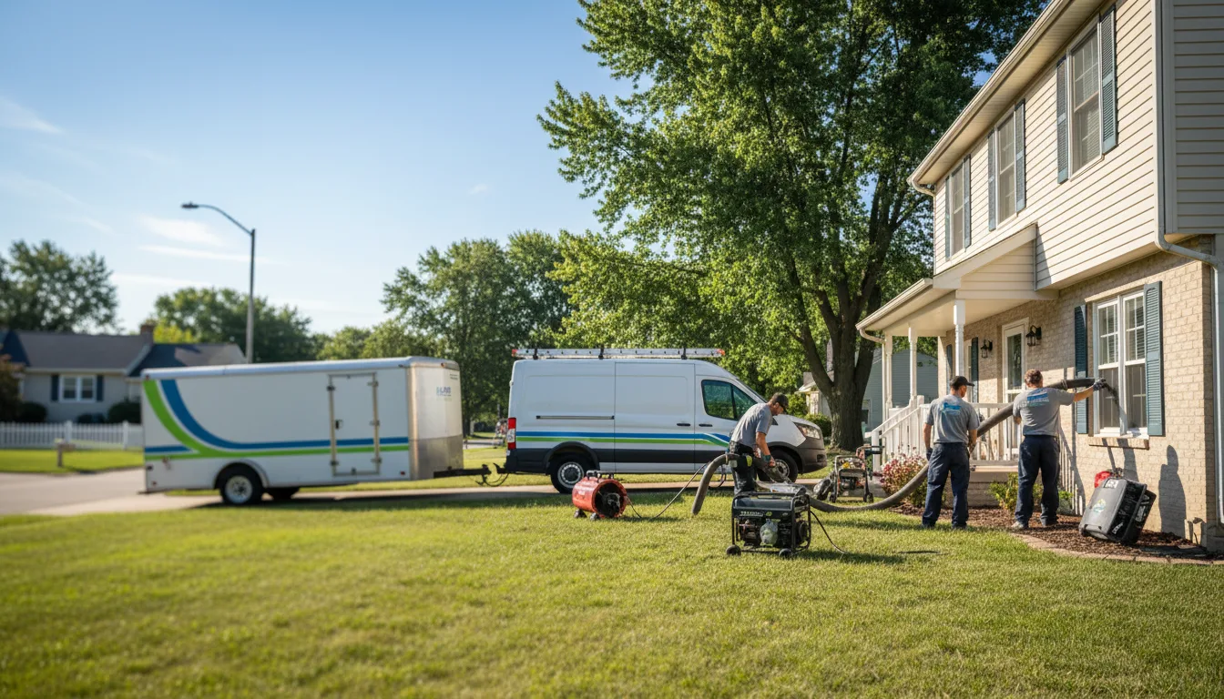 Flooded Basement Restoration And Cleanup With Repair in Blue Eye, MO near me